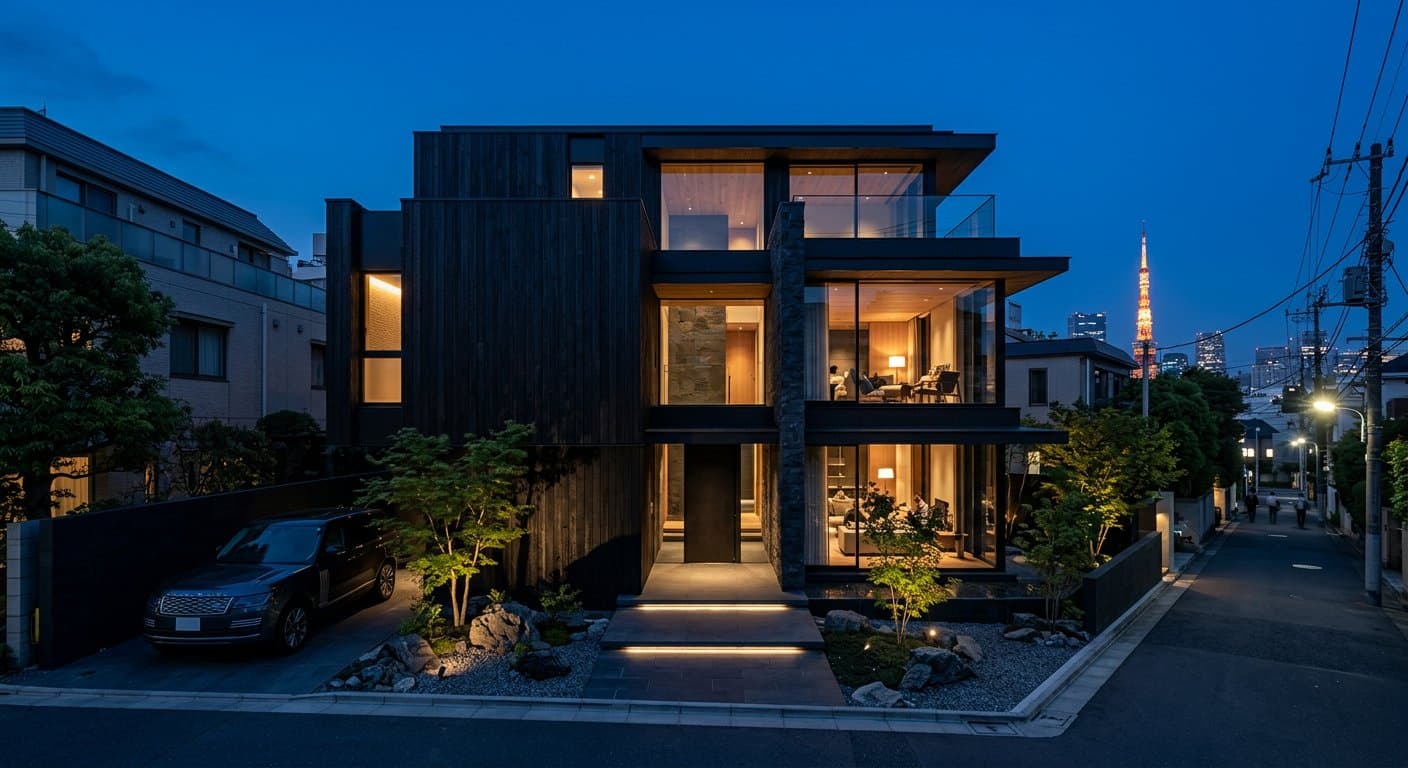 The Obsidian House, Tokyo — Architectural Residence